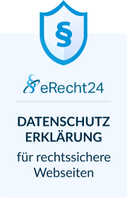 eRecht24 Logo Datenschutzerklärung